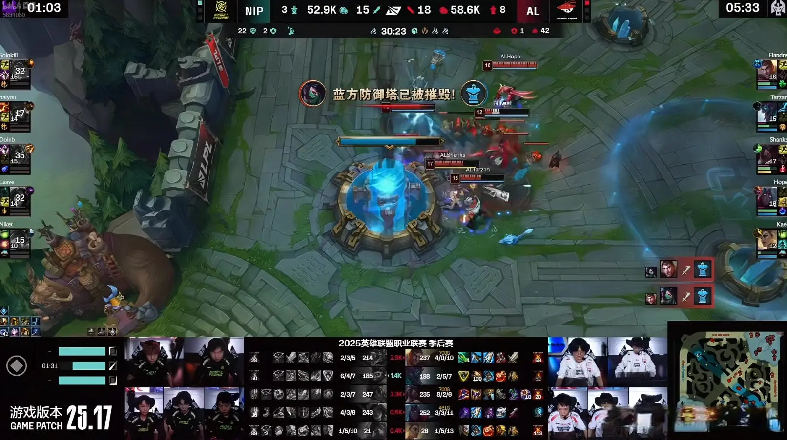 的胜利, 团灭NIP 的胜利, 团灭NIP